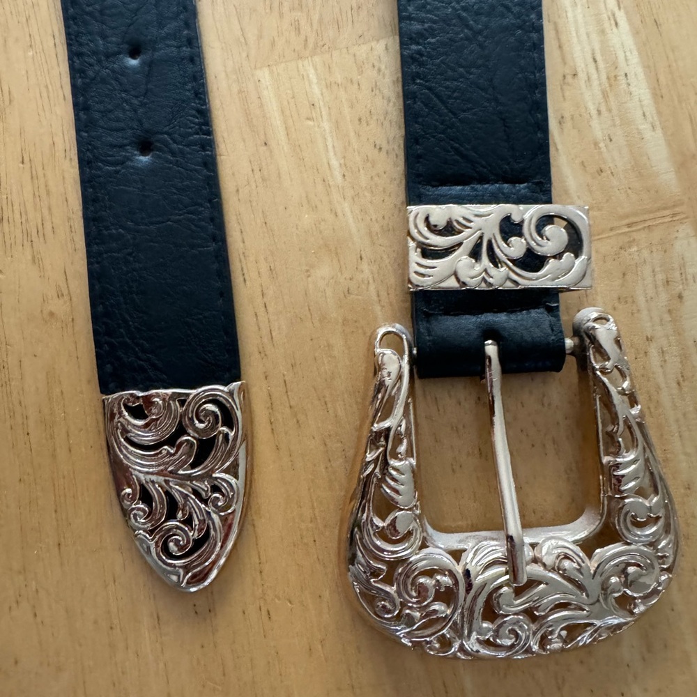 Elastic Western Belt